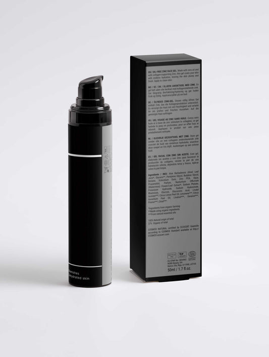 KLÄR Clear Control Gel oil control moisturiser for men with zinc pca