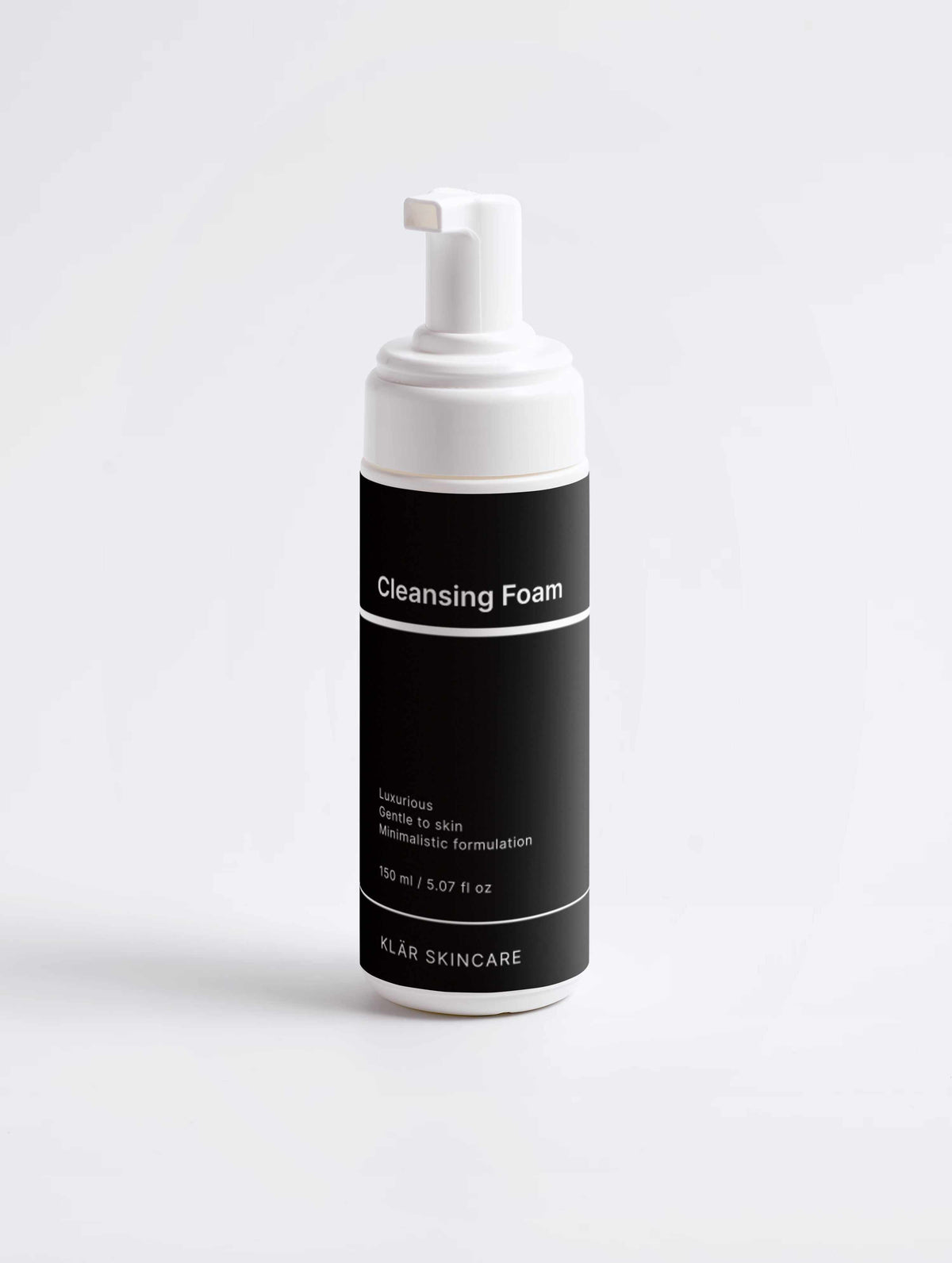 KLÄR complete acne treatment kit for men with cleanser, AHA concentrate, and spot treatment