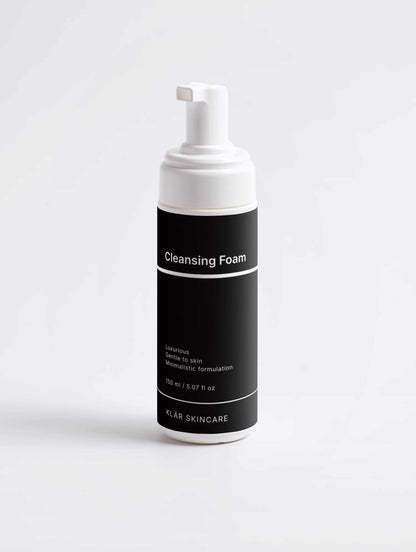 KLÄR complete acne treatment kit for men with cleanser, AHA concentrate, and spot treatment
