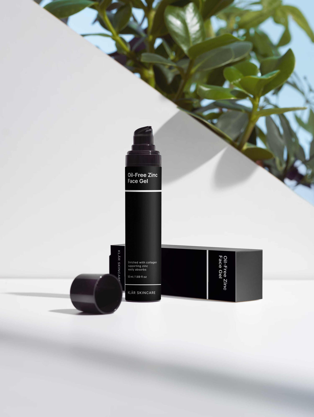 KLÄR Clear Control Gel oil control moisturiser for men with Zinc PCA