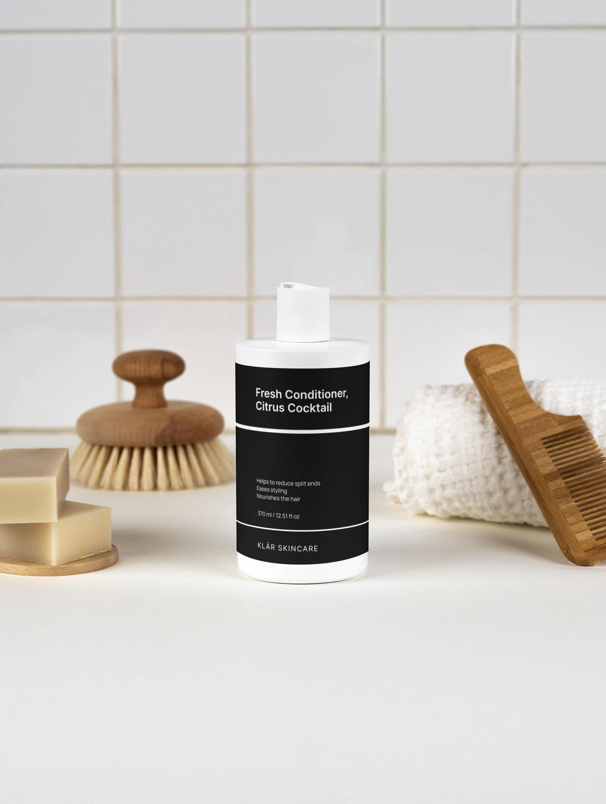 KLÄR Daily Conditioner for men, 250ml lightweight citrus formula